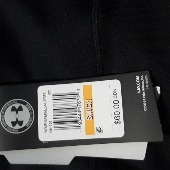 BNWT under armour heat gear ankle crop sm - Picture 3 of 5